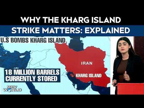 US Bombs | Why The Kharg Island Strike Matters | The Hub Of Iran's Oil Exports