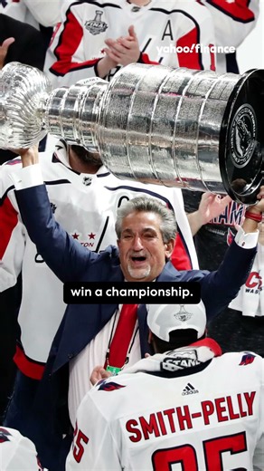Ted Leonsis wouldn't own the Washington Capitals if it wasn't for his wife. ❤️