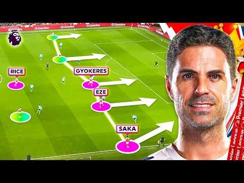 How Arteta's Tactics Won Arsenal The Premier League