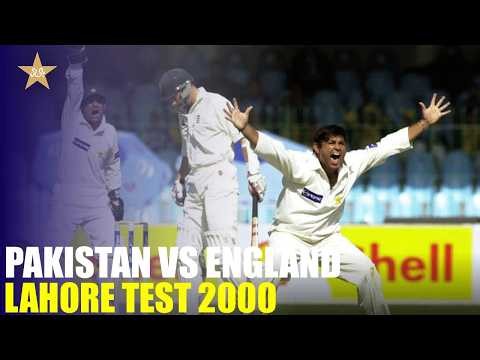 Pakistan vs England 1st Test | Lahore 2000 | Full Match Highlights | PCB | MA2K
