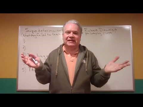 Superdeterminism Destroys Richard Dawkins.