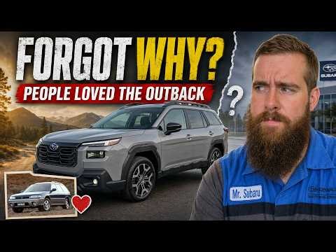 Did Subaru Forget Why People Loved The Outback? Was The 2026 Redesign A Death Sentence?
