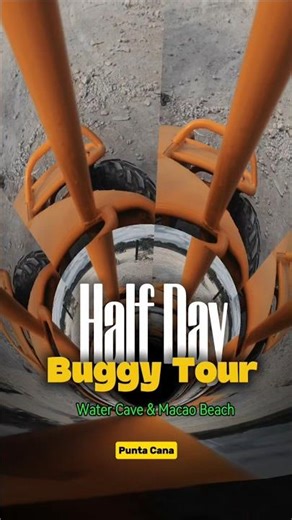 Half Day Buggy Tour to Water Cave and Macao Beach #buggytour #thingstodoinPuntacana