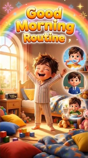 Good Morning Routine ☀️✨ Kids Song | Future Ai Kids