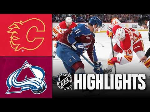 Flames vs. Avalanche | NHL Highlights | March 30, 2026