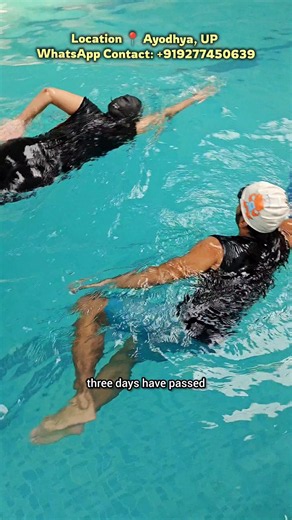 She Learned Swimming in 3 Days 😮🏊🏻‍♂️💙 #swimming #swimmingpool #swimmingtips #challenge