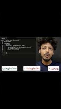 String Vs StringBuilder Vs StringBuffer | Speed Test | Tamil | N Verse #coding #java #nverse