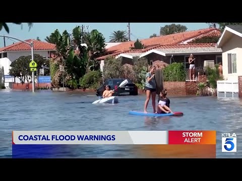 Newport Beach closes several locations due to flooding