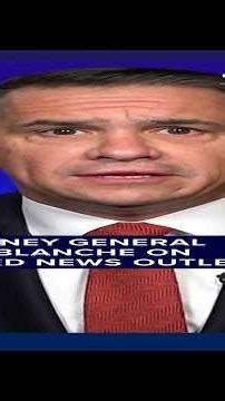 Attorney General Todd Blanche on banned news outlets