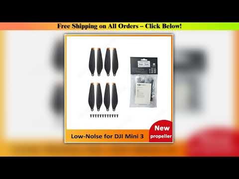 New 48PCS Mini 3 drone with lownoise and screw propeller suitable for DJI Mini 3 accessories Trend