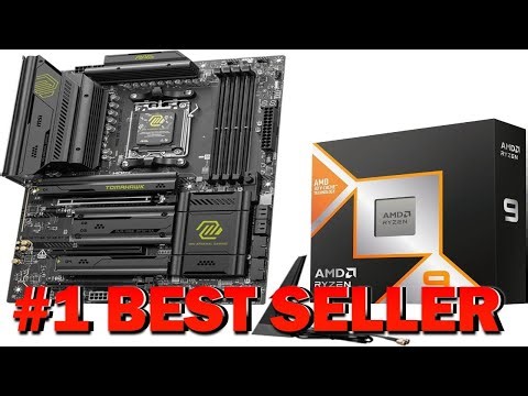 Micro Center AMD Ryzen 9 9950X3D CPU Processor with MSI MAG X870E - B0F482SKKT