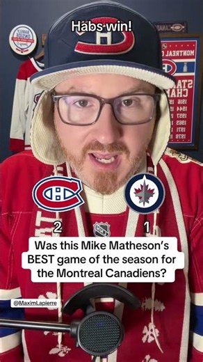 Habs win Heritage Classic!!