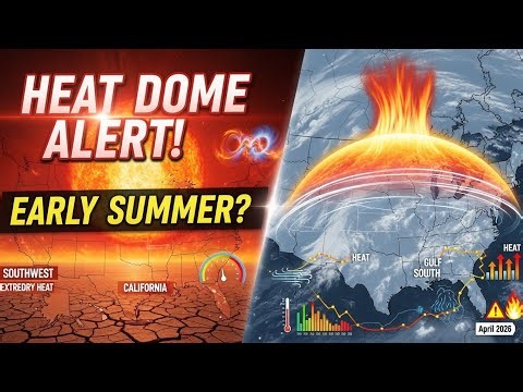 Spring Heat Dome Alert: Southwest & South Facing Early Summer? | April 2026 Forecast