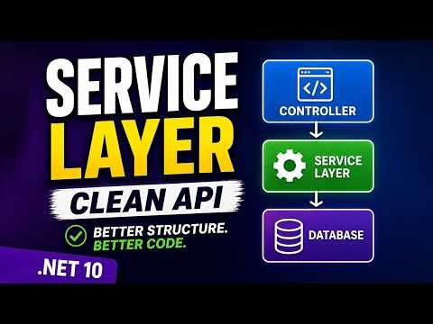 Service Layer in ASP.NET Core .NET 10