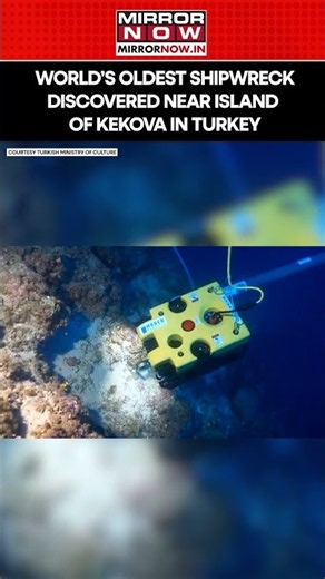 World’s Oldest Shipwreck Discovered Near The Island Of Kekova Off Turkey’s Mediterranean Coast