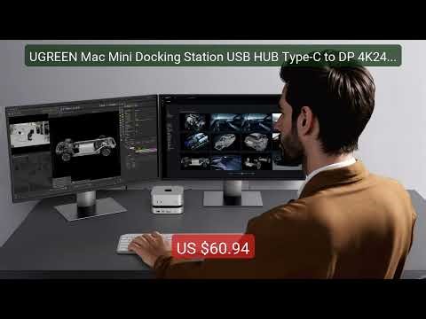 UGREEN Mac Mini Docking Station USB HUB Type-C to DP 4K240Hz ... — Amazing Value 2026 | Must Have!