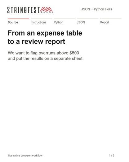 A custom skill gives Copilot in Excel a reusable way to carry out a task. When that task is a recurring report, including Python code and JSON settings in the skill can make the process much more… | George Mount