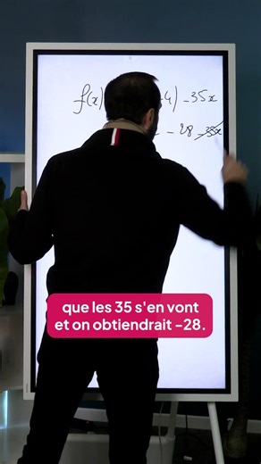 1ère TC (7.2) : Un exemple de calcul de dérivée