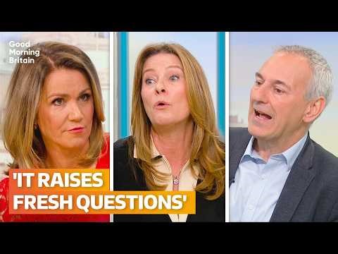 Kevin Maguire and Gillian Keegan react as Sir Olly Robbins' evidence threatens Starmer's premiership