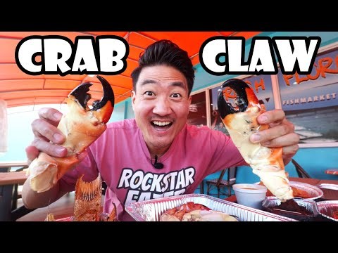 Eating at the BIGGEST SEAFOOD MARKET in Miami (Stone Crab & Lobster!)