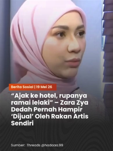 Lebih sedekad berkecimpung dalam dunia seni, pelakon Zara Zya ada membuat pendedahan tentang sisi gelap yang terjadi kepadanya semasa awal penglibatannya dalam dunia lakonan. Ketika ditemubual dalam program Nona baru-baru ini, Zara mendedahkan dia pernah menjadi mangsa gangguan seksual daripada pihak produksi dan pernah 'diumpan' oleh rakan artis sendiri. Jelasnya, semasa awal penglibatan dalam dunia seni, pelakon yang namanya mula melonjak naik menerusi drama 'Love You Mr Arrogant' ini mencerit