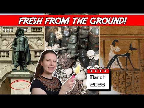Latest Archaeology Discoveries: March 2026