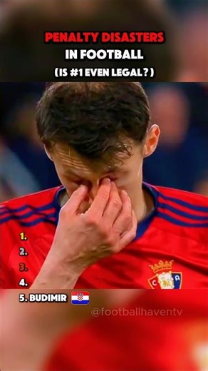 Penalty Disasters In Football 💀