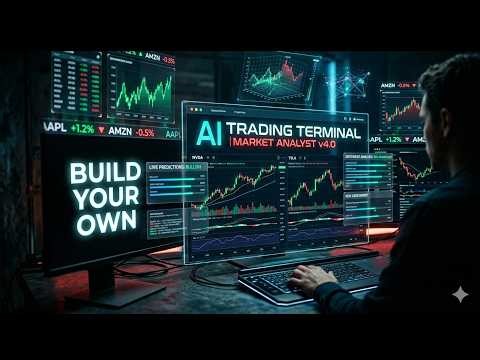 BUILD AN AI TRADING BOT WITH ME! in 5 minutes with 5 lines of code.