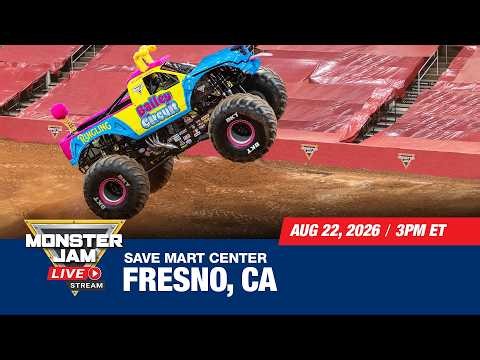 Monster Jam: Fresno, CA - 2 (Full Event) | Aug 22, 2026 | SaveMart Center