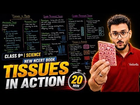 🔥Class 9th|Science Chapter 6th|Tissues One Shot NCERT New Book |Pranav Pandey