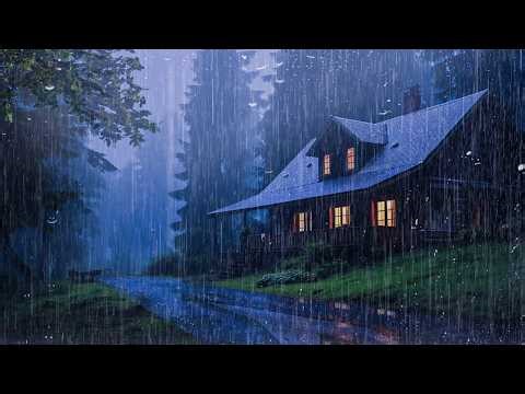 Perfect Rain Sounds For Sleeping - 99% Sleep BETTER - Relaxing Rainstorm Sounds, Relax, ASMR