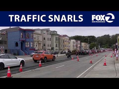 Here's how long it could take to drive down 19th Avenue during weekend construction | KTVU