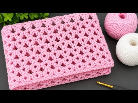 The Crochet Pattern Everyone Will Be Obsessed With! 😍 Easy Blanket Tutorial