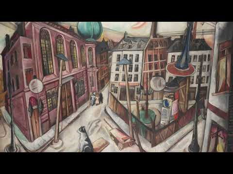 Max Beckmann – The Synagogue in Frankfurt am Main (1919) (1 Hour) | Expressionist Art TV Visual