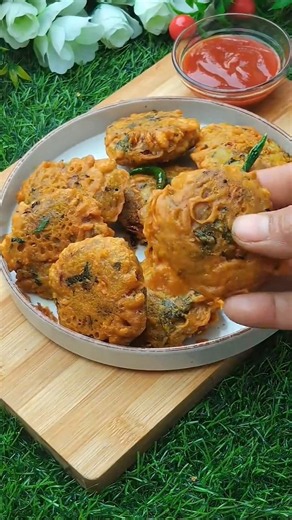 A Rainy Day in the Village Kitchen Cooking Masala Chai and Pakoras with Ammi#dua#wazifa#hadis#pakoda