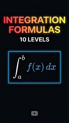 Top 10 best integration formulas #maths