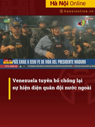 Venezuela kháng cự trước sự hiện diện quân đội nước ngoài