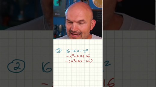 Just arrange and factor #short #factoringtrinomials #algebra