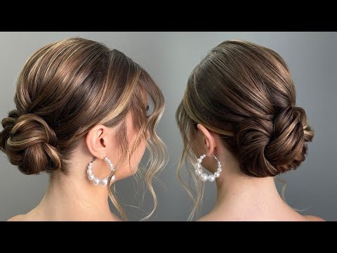The Fastest Textured Low Bun Hack | Elegant Wedding & Prom Hairstyle Tutorial