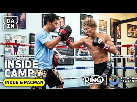 INSIDE CAMP: Naoya Inoue TRAINING With Manny Pacquiao Ahead Of Junto Nakatani FIGHT