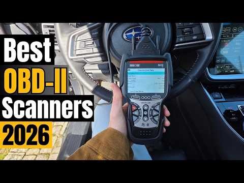 Top 5 Best OBD-II Scanners 2025/2026 – Topdon Phoenix Lite 2 vs Ancel BD310 Tested!