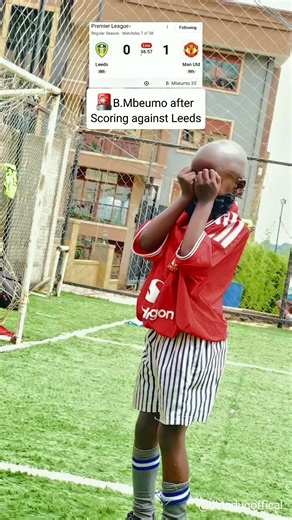 Bryan Mbeumo goal celebration vs Leeds — Man Utd vs Leeds highlights