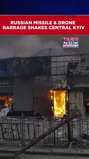 Russia-Ukraine War: Kyiv Residents Left Shaken Following Deadly Russian Barrage Attack #Shorts