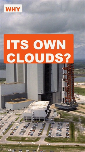 People Swear This NASA Building Makes Its Own Clouds.