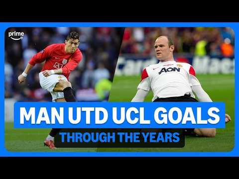 Manchester United's BEST UCL GOALS through the years ⏪🤩 | Ronaldo, Rooney and MORE 🍿