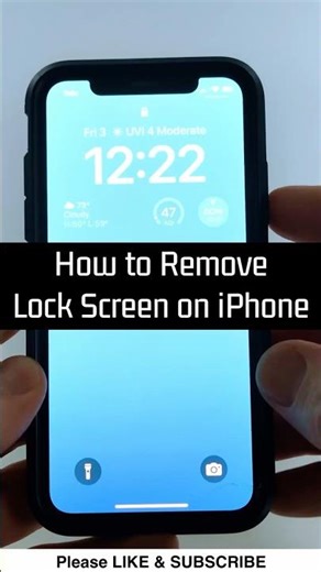 How to Remove Lock Screen on iPhone - Turn Off Passcode