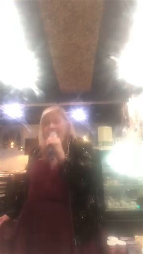 The Lord knows when something is not meant to be. Lisa is into singing. In the car... at funerals.. in public - without warming! This is Lisa now.