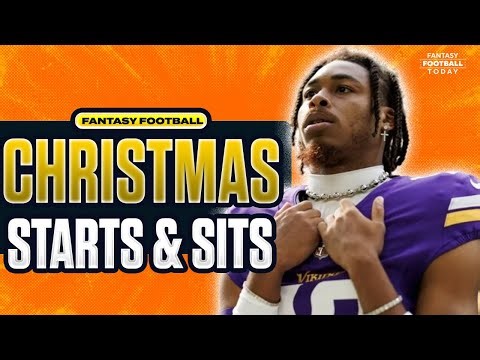Christmas Day Fantasy Football Starts & Sits (Championship Week Lineup Advice)