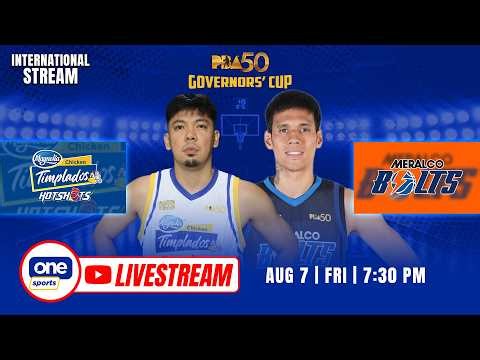 LIVE: MAGNOLIA vs MERALCO | PBA SEASON 50 GOVERNORS' CUP | AUG 7, 2026 | INTERNATIONAL STREAM
