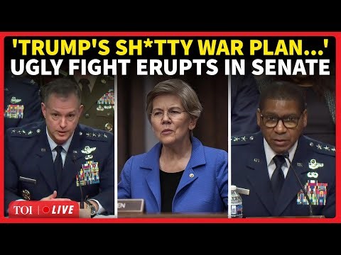 Big 'Humiliation' For US Military: Senator Warren Roars In Hearing; 'Trump's War Led Americans...'